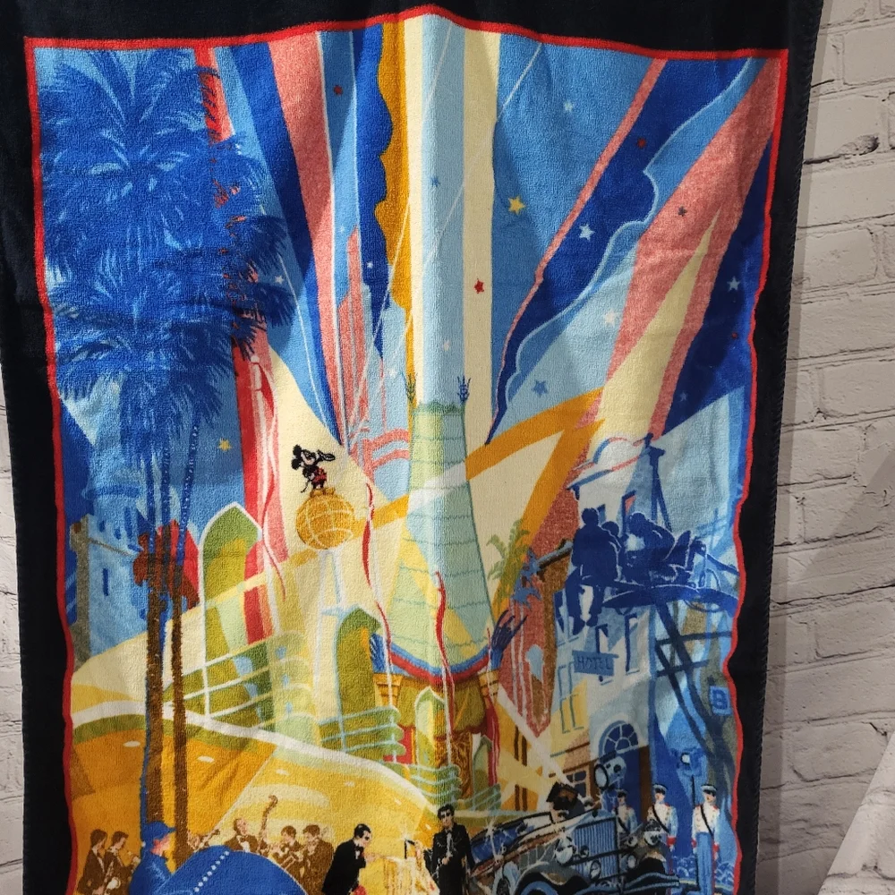 Vintage Disney Beach Towel MGM STUDIOS